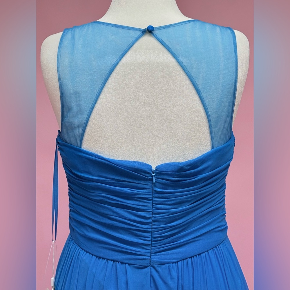 Elegant Blue Evening Gown - Picture 9 of 9
